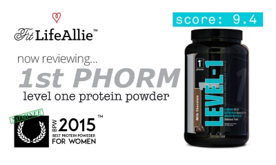 1st Phorm Level-1 Protein Review: Two Thumbs Up From Allie!