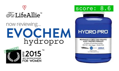 Evochem Hydro-Pro Protein Review: Great Macros, Ugly Jar