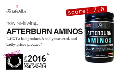 My Afterburn Aminos Review. Just a Little Bit Over-Hyped...