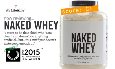NKD Nutrition Naked Whey Review- Not Good Enough. Sorry.