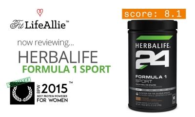 Herbalife 24 Formula 1 Sport Protein Review: Too Sugary For Me